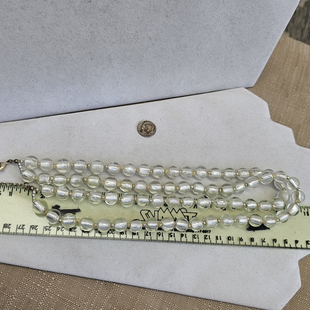 SET! 925 ISRAEL Earrings, 925 Bracelet, Coldwater Creek Glass Bead Necklace SET! - Picture 12 of 16